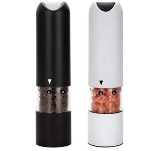 High Quality Powerful Automatic Kitchen Tools Adjustable Electric Pepper Grinder Salt Pepper Mill