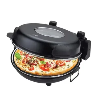 Professional Automatic Electric Pizza Maker Machine Mini Pizza Oven with View Window