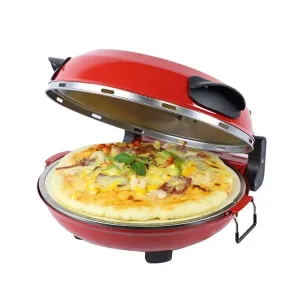Europe Loves to Buy Electric Pizza Maker With Stone Pan or Deep Pan Pizza Oven China Clay Pizza Oven for Sale