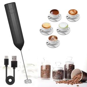 Practical Gift Portable Automatic Type-C Input Kitchen Tabletop Tools Electric Handheld Foam Electric Coffee Milk Frother