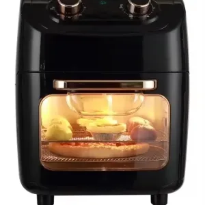 Big Capacity 12 L Inclined Double Knob Mechanical Control air Fryer Oven with Visible Light Indicator for Household Use